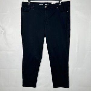 NWT Style & Co Woman’s Jeans sz 24W Plus Black Rail Straight Table High Waist